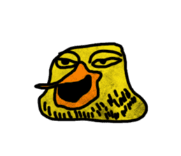 Ding Ding The Duck sticker #11482462