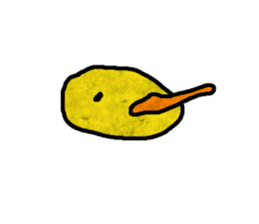 Ding Ding The Duck sticker #11482471