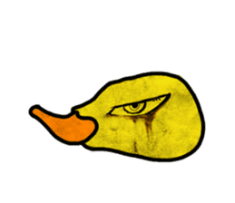 Ding Ding The Duck sticker #11482481