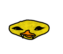 Ding Ding The Duck sticker #11482482
