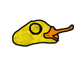 Ding Ding The Duck sticker #11482494