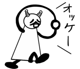 tanimaru uncle robot sticker #11482578