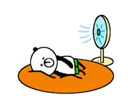 My name is a panda of a panda. sticker #11482936