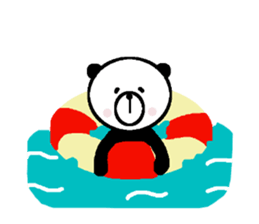 My name is a panda of a panda. sticker #11482938