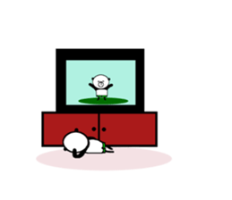 My name is a panda of a panda. sticker #11482944