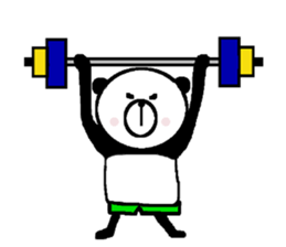 My name is a panda of a panda. sticker #11482951