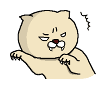 Neko and Kappa-chan sticker #11483132