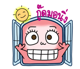 The funny monster gang sticker #11483159