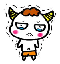 The goblin who has the evil eyes sticker #11483240