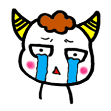 The goblin who has the evil eyes sticker #11483241