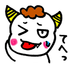 The goblin who has the evil eyes sticker #11483247