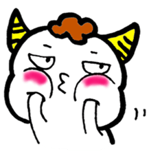 The goblin who has the evil eyes sticker #11483269