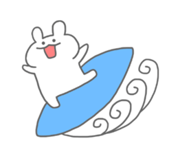 rabbit's summer sticker #11483525