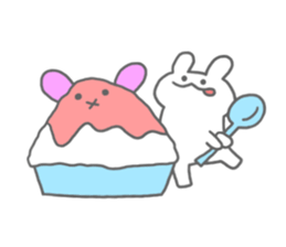 rabbit's summer sticker #11483531