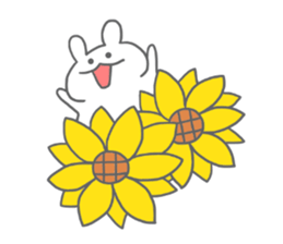 rabbit's summer sticker #11483532