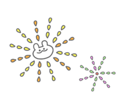 rabbit's summer sticker #11483535