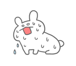 rabbit's summer sticker #11483544