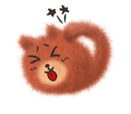Fluffy balls (6) animals and more sticker #11483555