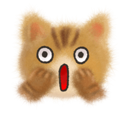 Fluffy balls (6) animals and more sticker #11483569