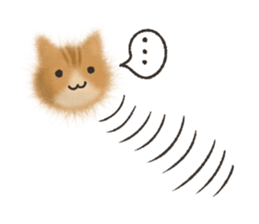 Fluffy balls (6) animals and more sticker #11483571