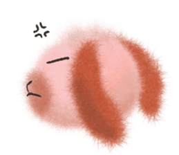 Fluffy balls (6) animals and more sticker #11483575