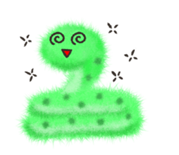 Fluffy balls (6) animals and more sticker #11483590