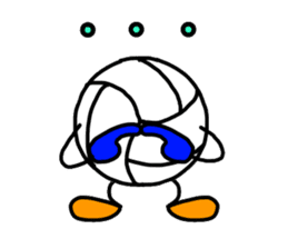 Volleyball 3. sticker #11483705
