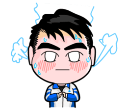 The cute boys sticker #11484146