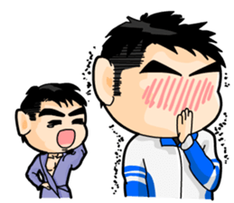 The cute boys sticker #11484148