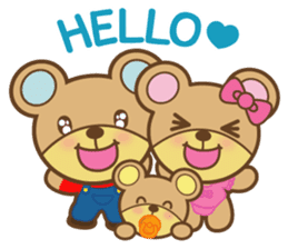 BBB BEAR: FAMILY sticker #11484272