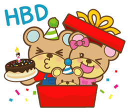 BBB BEAR: FAMILY sticker #11484303