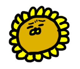 Sunflower Lion! sticker #11484560