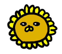 Sunflower Lion! sticker #11484567