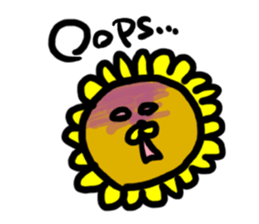 Sunflower Lion! sticker #11484568