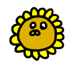 Sunflower Lion! sticker #11484571