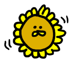 Sunflower Lion! sticker #11484578