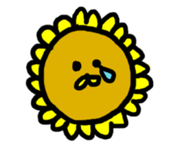 Sunflower Lion! sticker #11484581