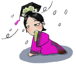 Jinqiu ladies - the confused article sticker #11484853