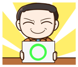 Salaryman... sticker #11485040