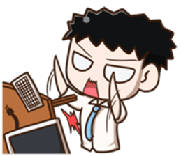 Salaryman... sticker #11485052