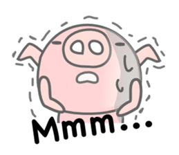 English Talk ! PINK Pig ! sticker #11485491