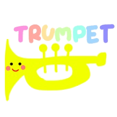 TRUMPET sticker