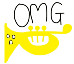 TRUMPET sticker sticker #11485582