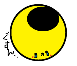 Moon man sticker #11485796