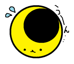 Moon man sticker #11485804