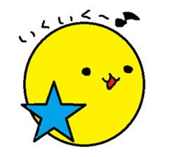 Moon man sticker #11485825