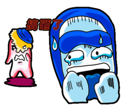 Drag pull brother - nonsense articles sticker #11486087