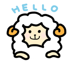 CUTE LAMB sticker #11486552