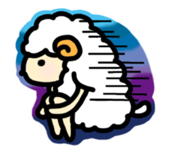 CUTE LAMB sticker #11486555