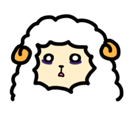 CUTE LAMB sticker #11486557